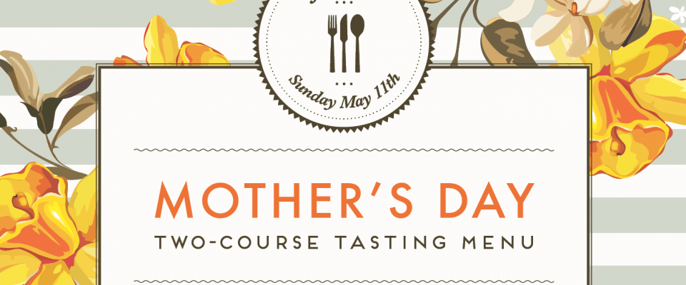 Mother's Day Tasting MEnu