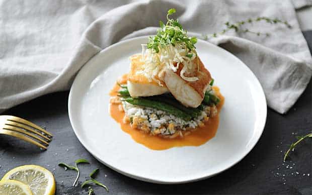 Thai Red Curry Pacific Lingcod
