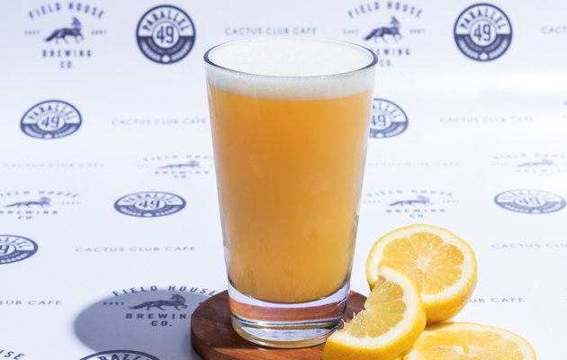 juicy, hazy, citrus pale ale with tropical flavours.