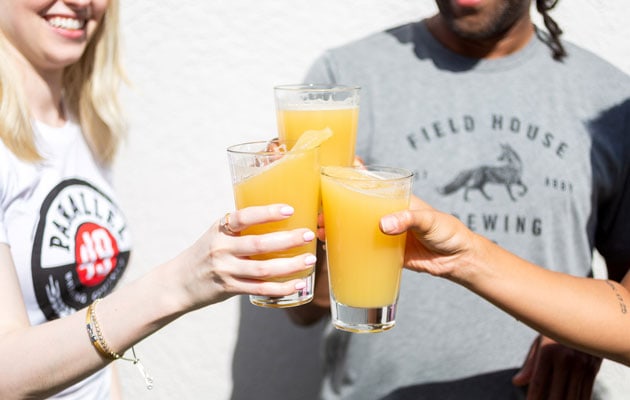 beer cheers. 