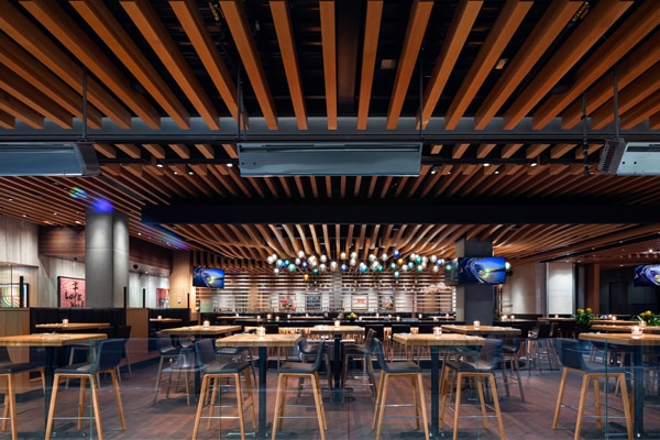 Interior shot of Cactus Club Cafe Station Square