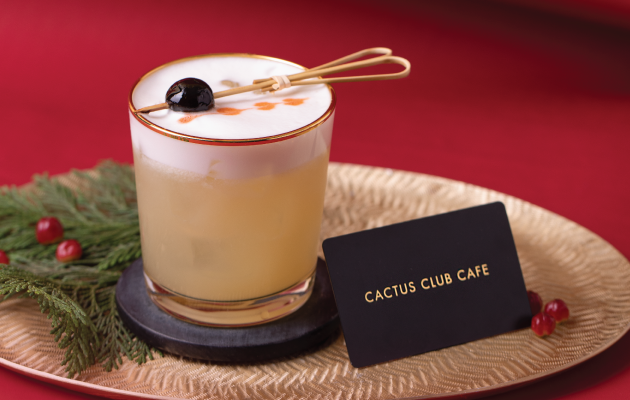 Cactus Club Cafe Holiday Gift Card Sale