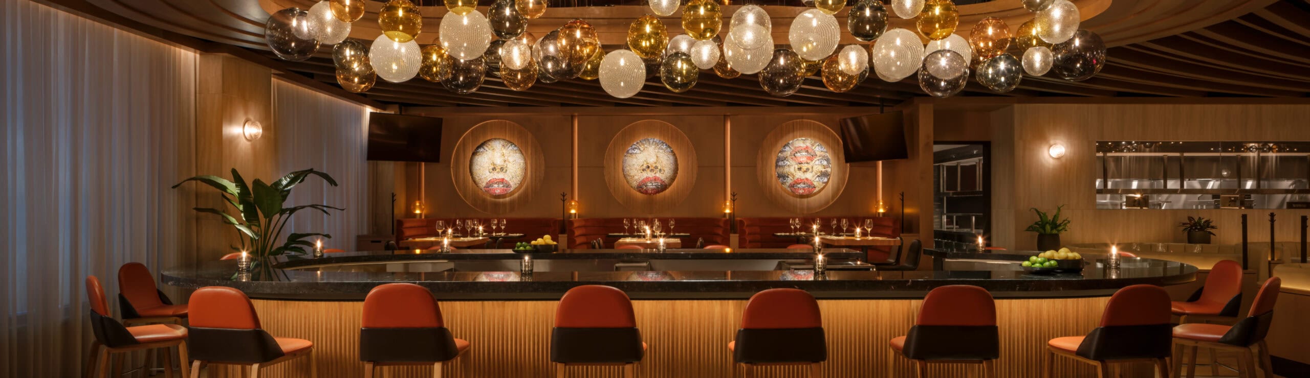 Stunning Boston Back Bay bar and lounge