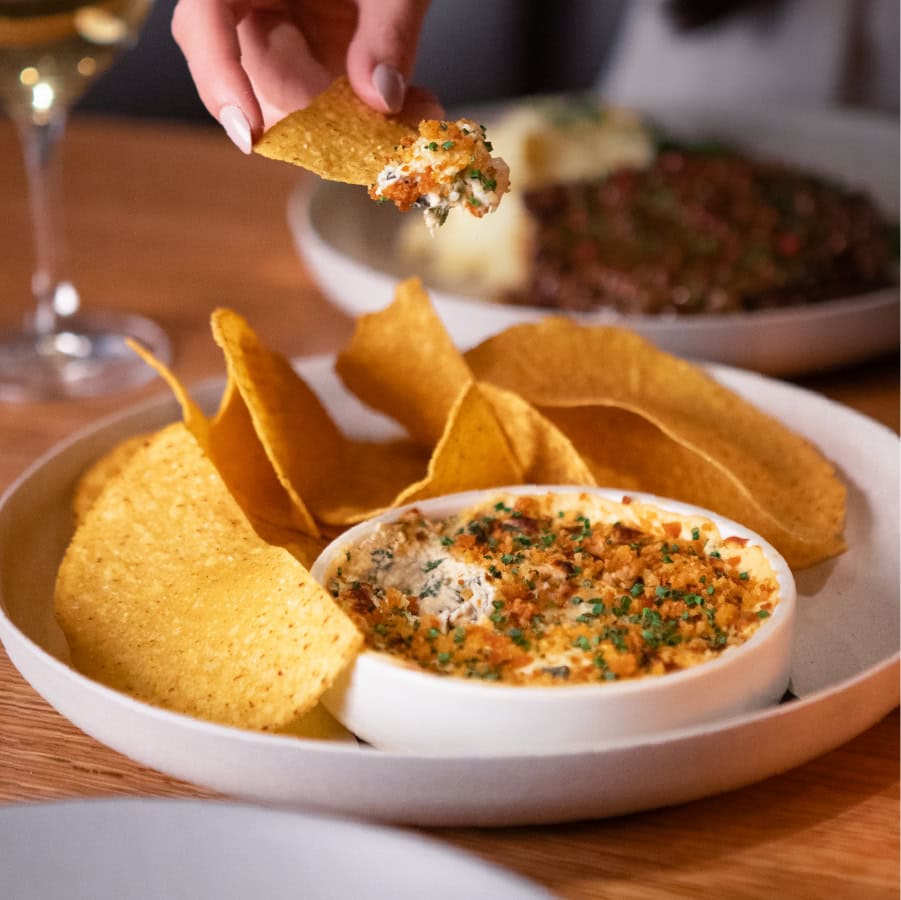 Creole Crab and Spinach Dip