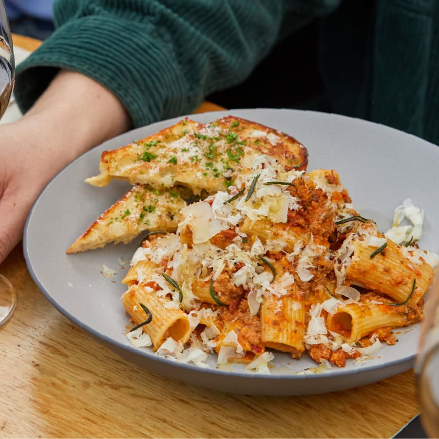 Rigatoni Bolognese
